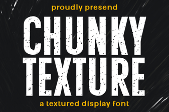 Craft Bold Designs with Chunky Font Textures